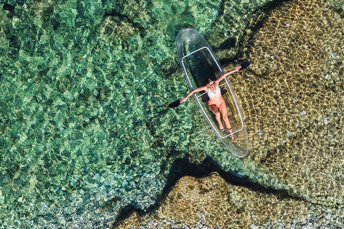 1.5-hour Clear Kayak Rentals: Explore Verudela Cave & Islands - Starting at Histria Beach in Verudela