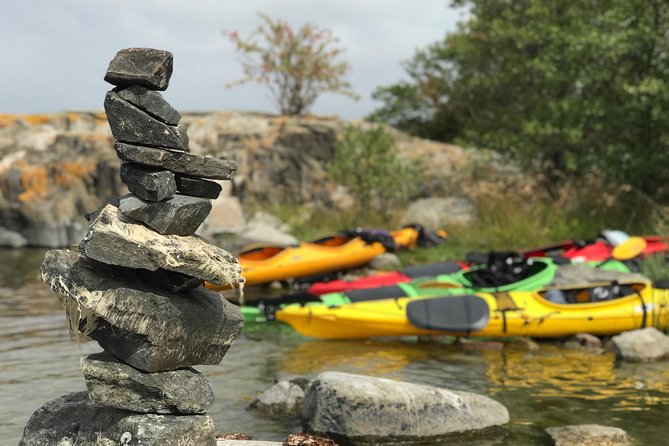 1-Day Small-Group Stockholm Archipelago Kayak Tour - A campfire lunch on a deserted island