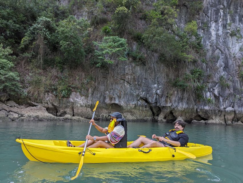 2-Day Lan Ha Bay & Cat Ba Cruise w/ Kayaking, Biking & More - Seafood meals, spring rolls, and the evening on deck