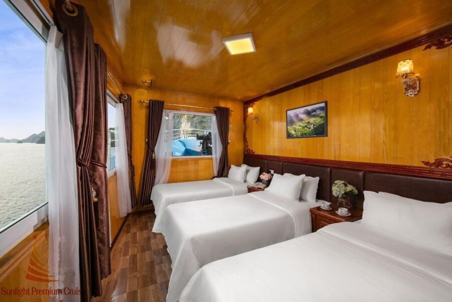 2-Day Lan Ha Bay & Cat Ba Cruise w/ Kayaking, Biking & More - The overnight cabin: practical, not reliably polished