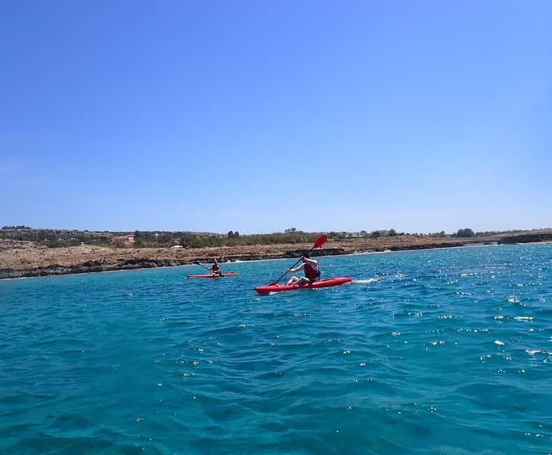 4-hour Ayia Napa SeaCaves Guided Kayaking from Limnara beach - Guide style and group size