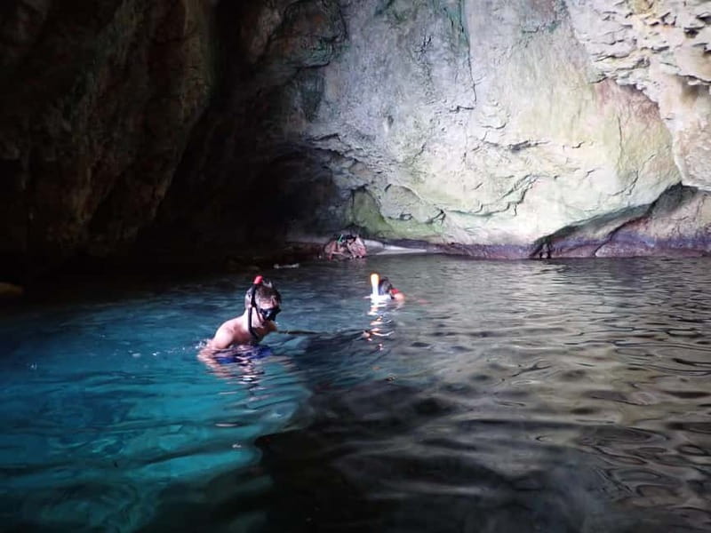 5-hour Cape Greco Caves kayaking + Snorkelling trip - Paddling from Limnara Beach to the Sea Caves Cove