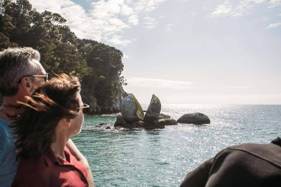 Abel Tasman National Park: Cruise, Kayak, & Hike Tour - Lunch, swimming, and a useful mid-day pause
