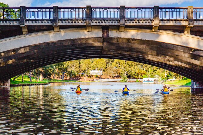 Adelaide City Kayak Tour - Weather, timing and cancellation details