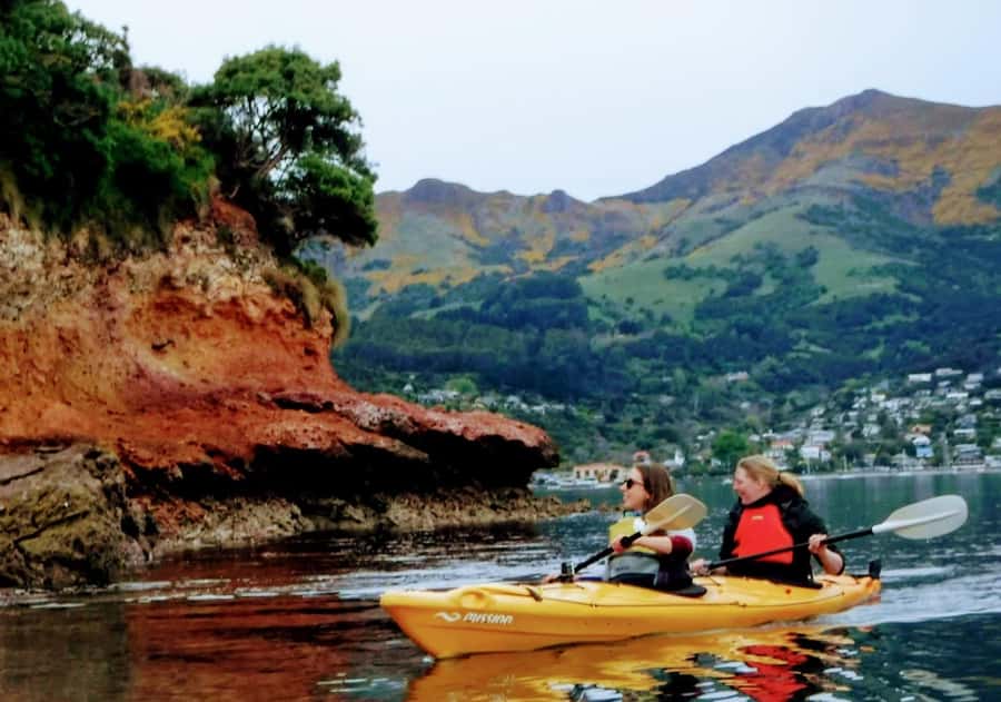 Akaroa: Akaroa Marine Reserve Sea Kayaking Tour - Caves, cliffs, and volcanic features
