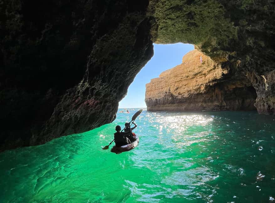 Albufeira: Hidden Beaches & Cliffs Guided Kayak Cave Tour - Why the Albufeira Coast Is Best Seen From a Kayak