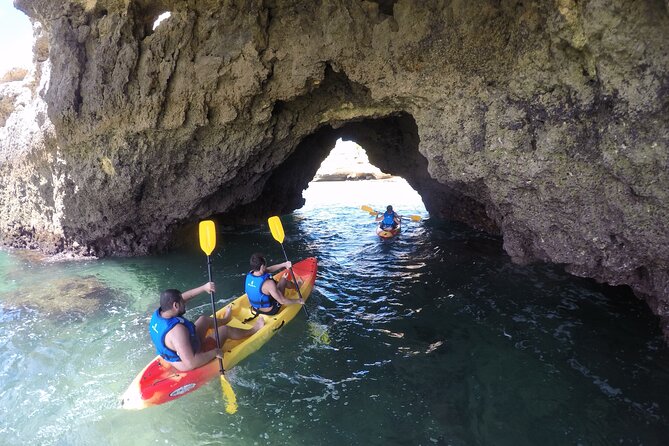 Albufeira Kayak Cave Tour – Hidden Beaches & Cliffs - Caves, cliffs, and changing sea conditions