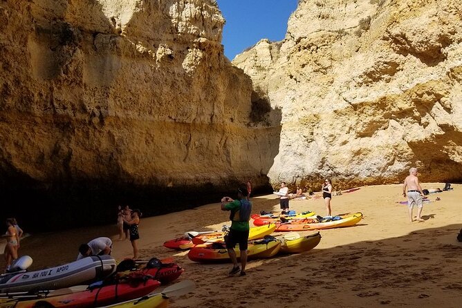 Albufeira Kayak Tour – Relaxing Trip with 2 Guides - Setting out from Albufeira Marina