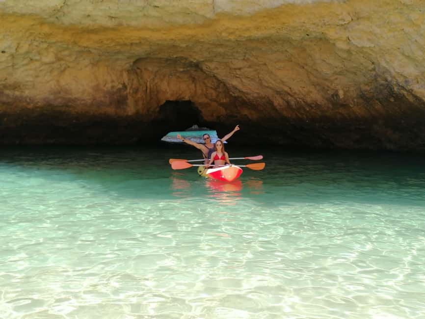 Albufeira: Secret Caves & Beaches Kayak Tour with Swim Stop - A five-minute lesson that takes the worry out of kayaking