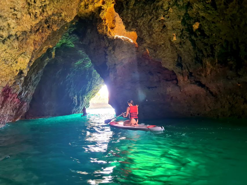 Albufeira: Stand Up Paddle Lesson and Coastal Tour - Practical booking advice before you go