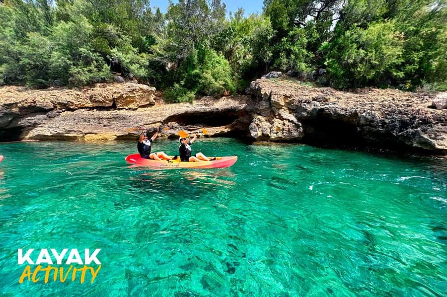 Alcudia: Kayak Tour with Snorkel & Sea Cave Swim - Meeting at Camí Vell de la Victòria