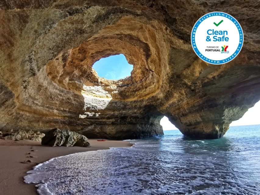 Algarve: Benagil Cave Sunrise Kayak Tour with Shower Use - Why sunrise is the right time for Benagil Cave