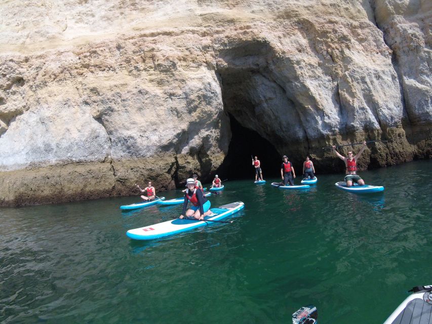 Algarve: Benagil Caves SUP Tour since 2016 - Reaching Benagil Cave when conditions allow