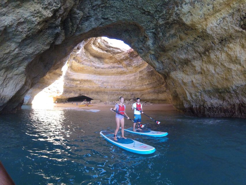 Algarve: Benagil Caves SUP Tour since 2016 - What happens when the sea is rough