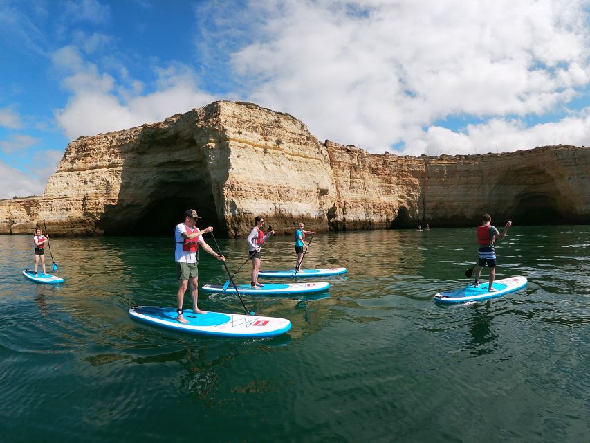 Algarve: Benagil Caves SUP Tour since 2016 - Meeting Bruno or Ana at Benagil Beach