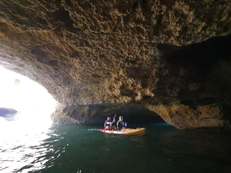Algarve: Hidden Treasures - Benagil Caves by Kayak - Reaching Benagil by kayak