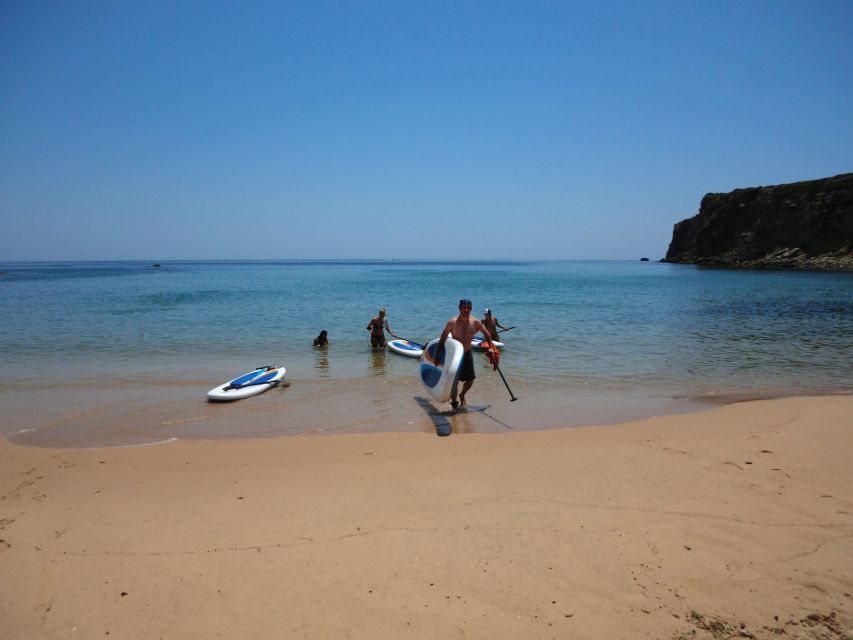 Algarve: Stand Up Paddle Tour w/ Snorkeling to Ingrina Caves - Cliff jumping, swimming, or taking it easy
