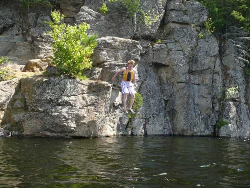 Algonquin Park: Guided Canoe Day Tour - Swimming, cliff jumps, and the choice to stay dry