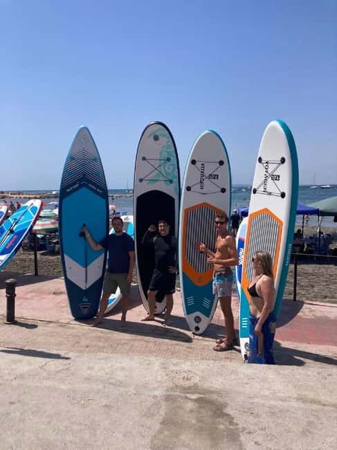 Alicante: Stand-Up Paddleboard Rental - How the handoff and beach service work