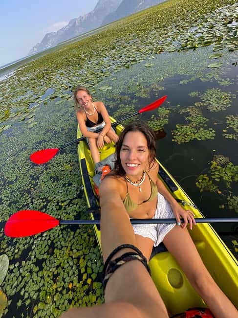 All Day Self-Kayaking to secret spots and wildlife observing - Paddling into Skadar Lake National Park