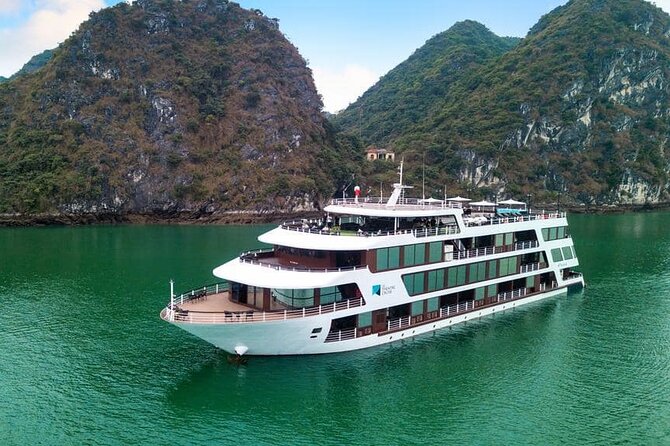 All-Inclusive 3 Day/2 Night Halong Luxury Cruise Meals, Cave, Kayaking, Swimming - Food, drinks, and onboard life