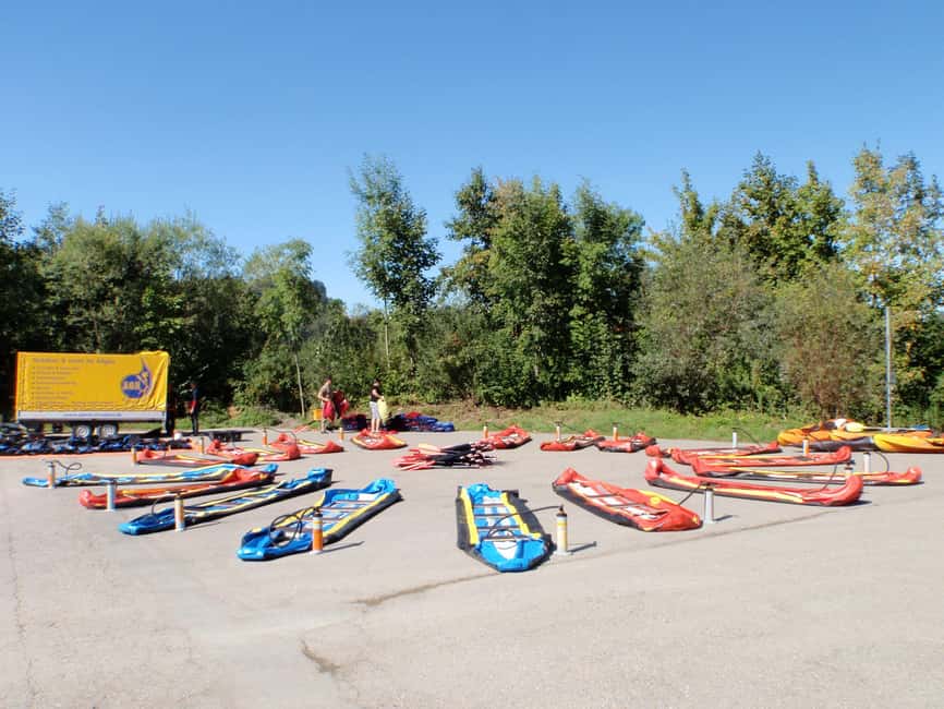 Allgäu canoe tour - The opening briefing makes the difference