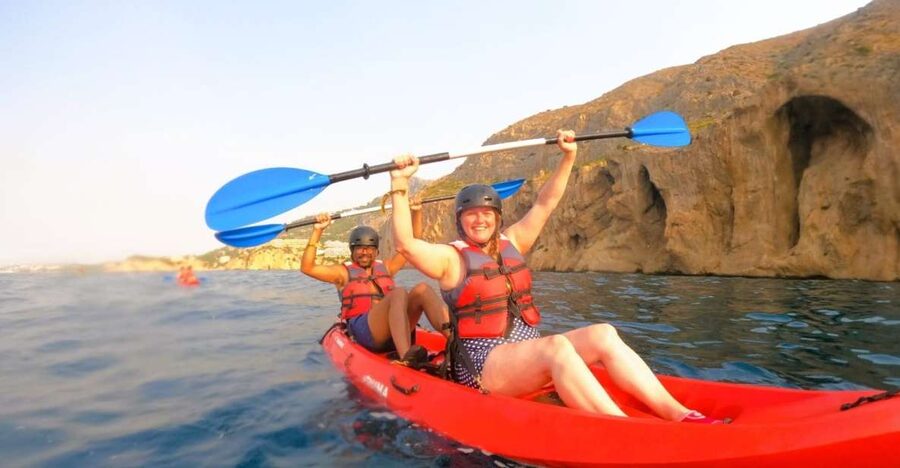 Altea: Guided Kayak Tour - Paddling the Costa Blanca from the beach