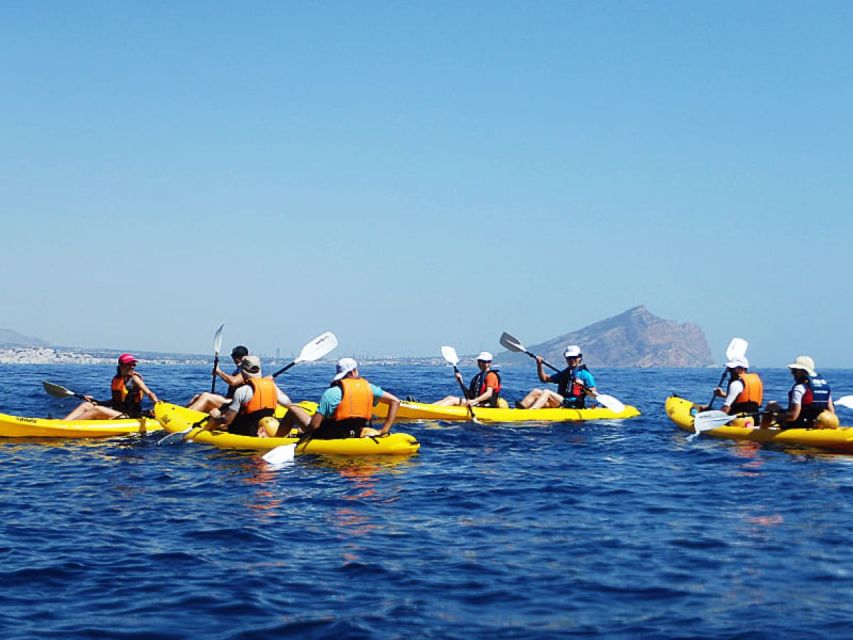 Altea: Morro de Toix Guided Kayak Excursion - What the price includes at $57
