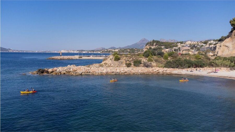 Altea: Morro de Toix Guided Kayak Excursion - Morro de Toix, cliffs shaped by the sea