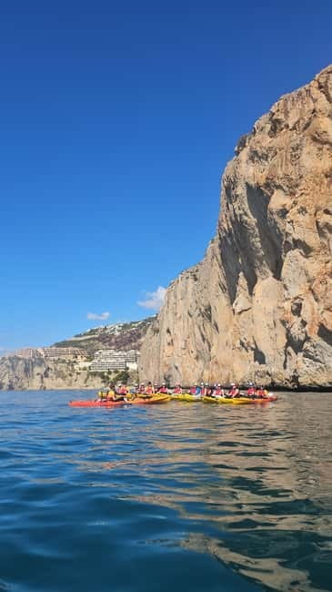 Altea: Morro de Toix Kayak Trip - Returning to Mascarat Beach