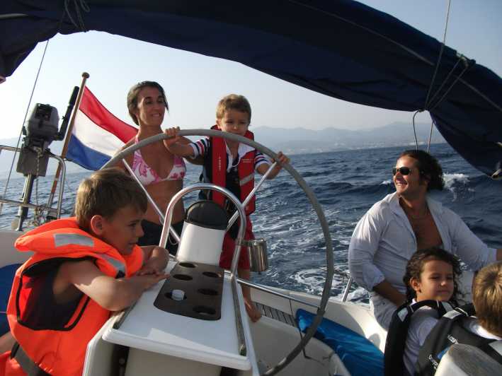 Always private 4 hour - Sail- dolphin Yacht Charter-paddle - Dolphins near Estepona, Marbella, and Gibraltar