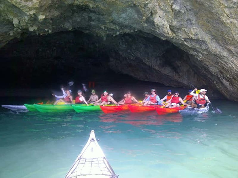 Amalfi Coast: Kayak, Snorkeling, Pandora Cave & Hidden Beach - Photos, equipment, and what the $70 covers