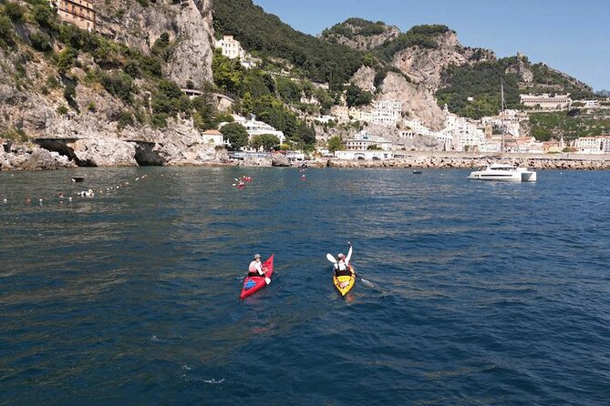 Amalfi Coast : Kayak-Snorkeling tour Pandora Cave & Hidden beach - Why the sea is the right place to see Maiori