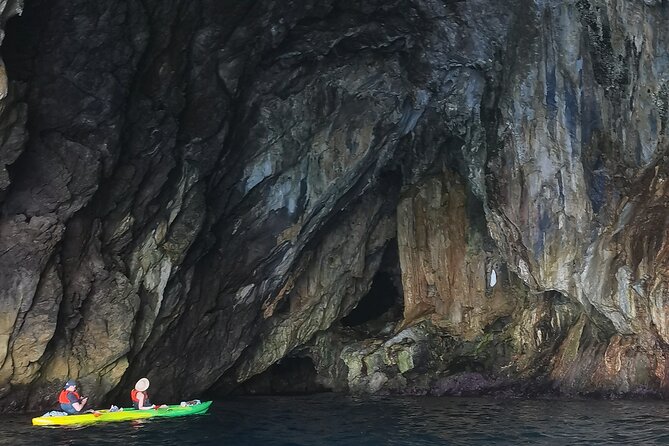 Amalfi Coast Kayak & Snorkeling Tour to the Pandora's Cave - Paddling past Maiori’s Norman Tower