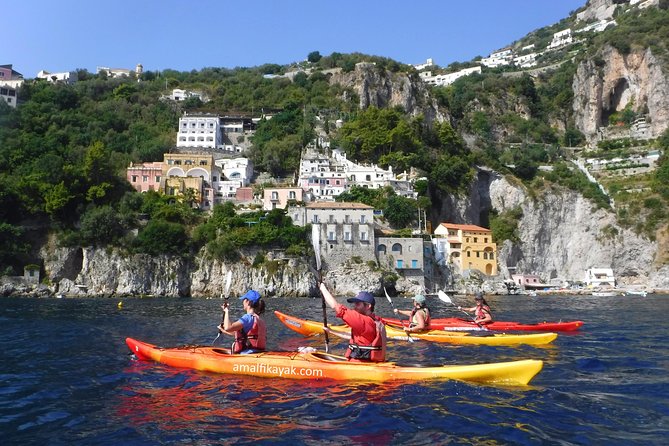 Amalfi Coast Kayak Tour: Explore Caves, Arches & Hidden Beaches - The First Paddle: Duoglio, Santa Croce, and the Arc of Lovers