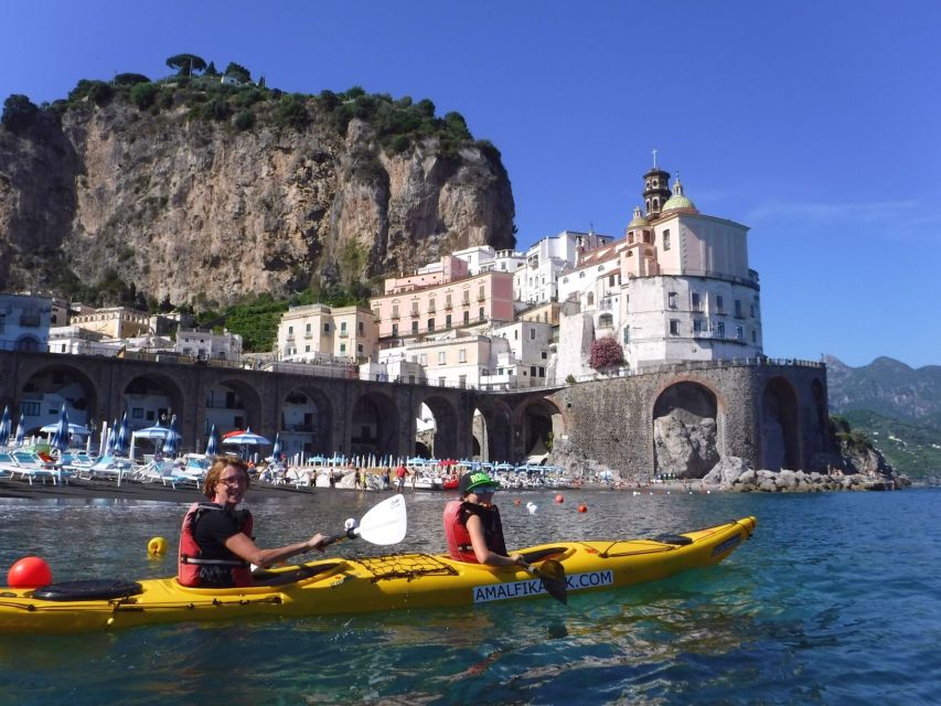 Amalfi Coast: Kayak Tour with Snorkeling and Grottoes Visit - Conca dei Marini and the coast’s grand seaside views