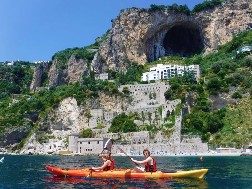 Amalfi Coast: Kayak Tour with Snorkeling and Grottoes Visit - Runghetiello Grotto and the natural rock formations