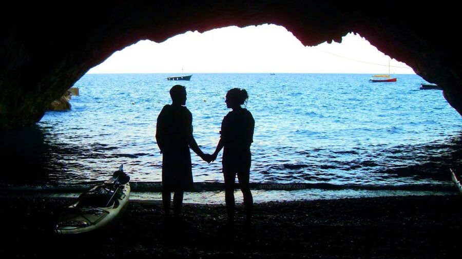Amalfi Coast: Kayak Tour with Snorkeling and Grottoes Visit - The swimming and snorkeling stop