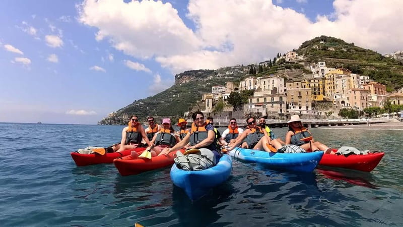 Amalfi: Kayak-Snorkel to Pandora Cave, Hidden Beach & Drinks - Why this kayak trip is worth your time