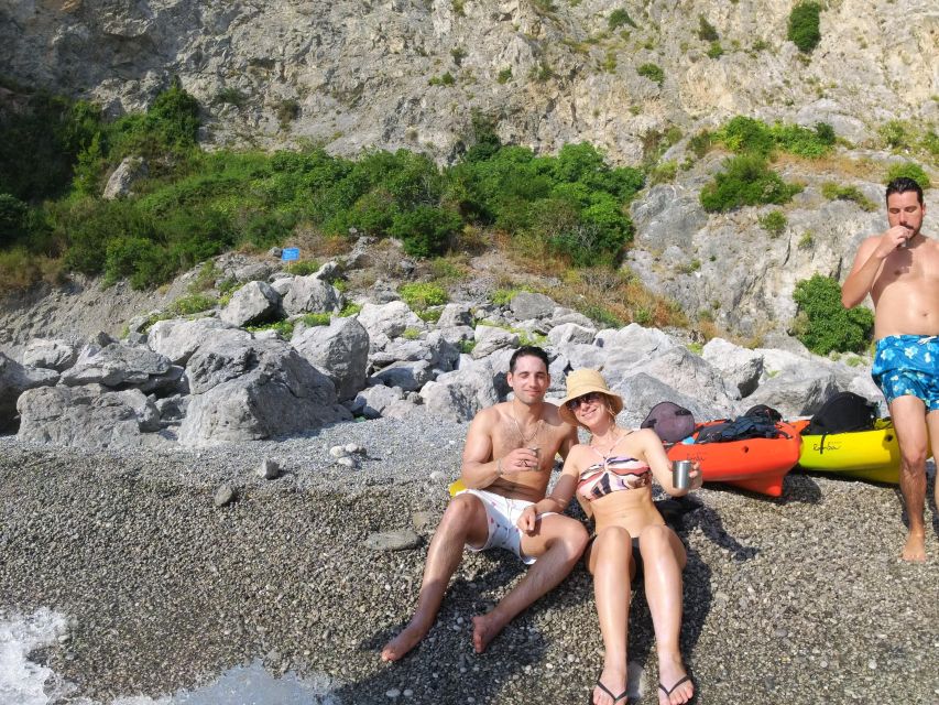 Amalfi: Kayak-Snorkel to Pandora Cave, Hidden Beach & Drinks - Is the route suitable for beginners?