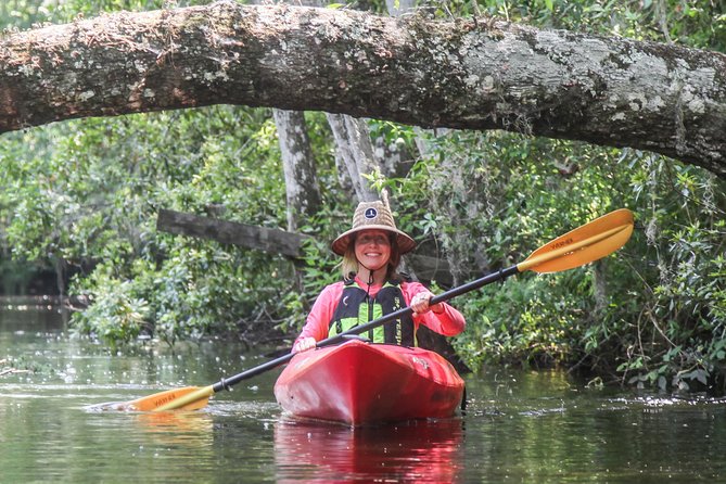 Amelia Island Guided Kayak Tour of Lofton Creek - Paddling through the cypress and blackwater