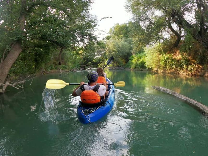 Ammoudia: Kayak down the Acheron 5.5 km - The 25-minute lesson makes this friendly for beginners