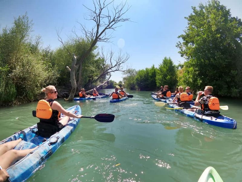 Ammoudia: Kayak down the Acheron 5.5 km - Mythology gives the route its own story