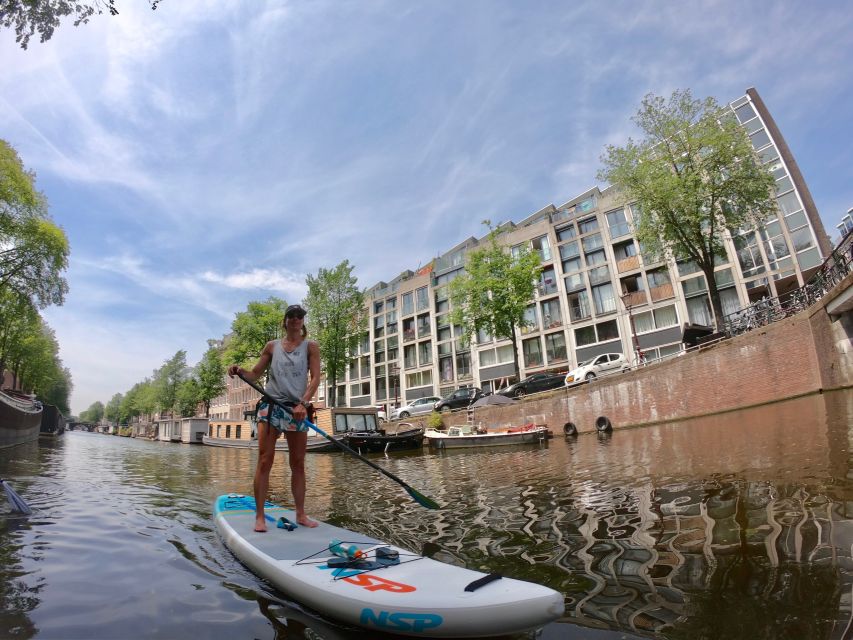 Amsterdam: 2-Hour Stand Up Paddle Board Tour - Bridges, canals, and Amsterdam at water level