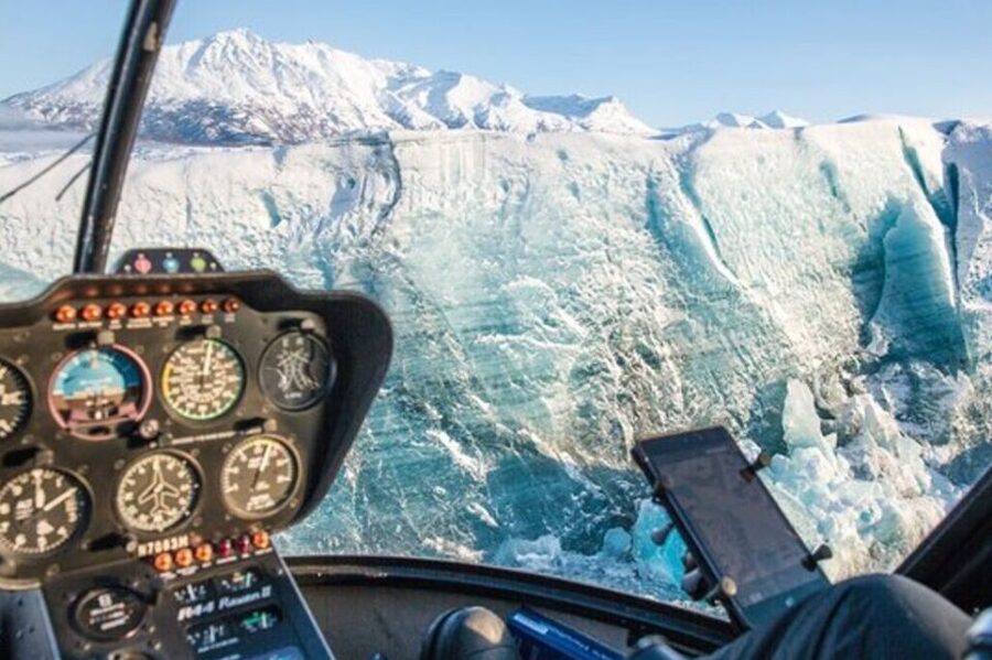 Anchorage: Knik Glacier Helicopter and Paddleboarding Tour - A helicopter flight into Knik Glacier country