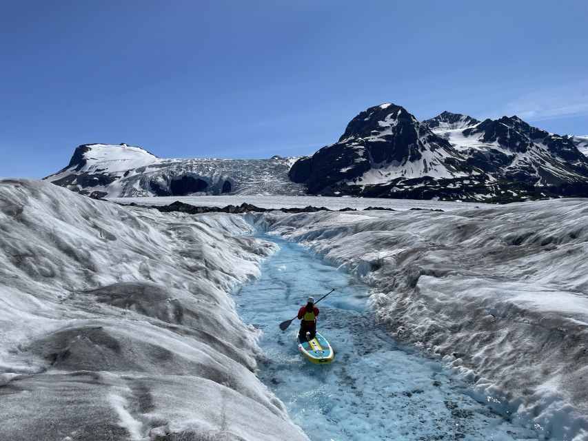 Anchorage: Knik Glacier Helicopter and Paddleboarding Tour - What the four-hour schedule really gives you