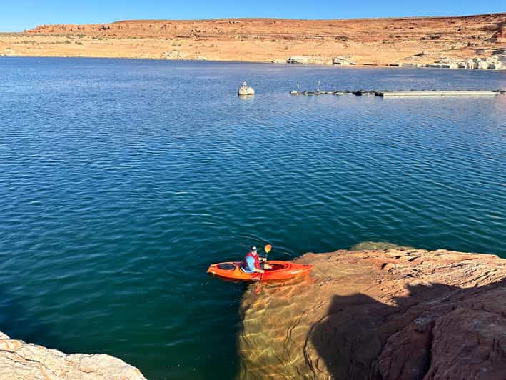 Antelope Canyon Lake Powell: Guided Kayaking & Hike Tour - The first paddle across Lake Powell