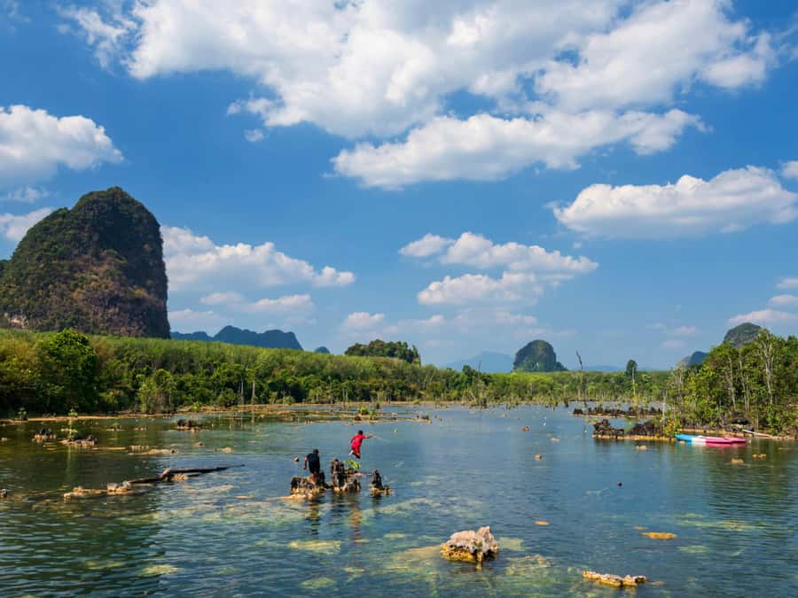 Ao Nang: Crystal Pool Kayaking, ATV, and Pineapple Farm Tour - The ATV ride is the main value test