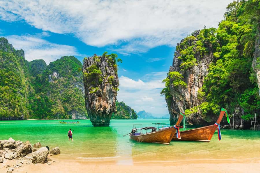 Ao Nang: James Bond & Hong Islands w/Canoeing by Speed Boat - Koh Panyee, a village on stilts