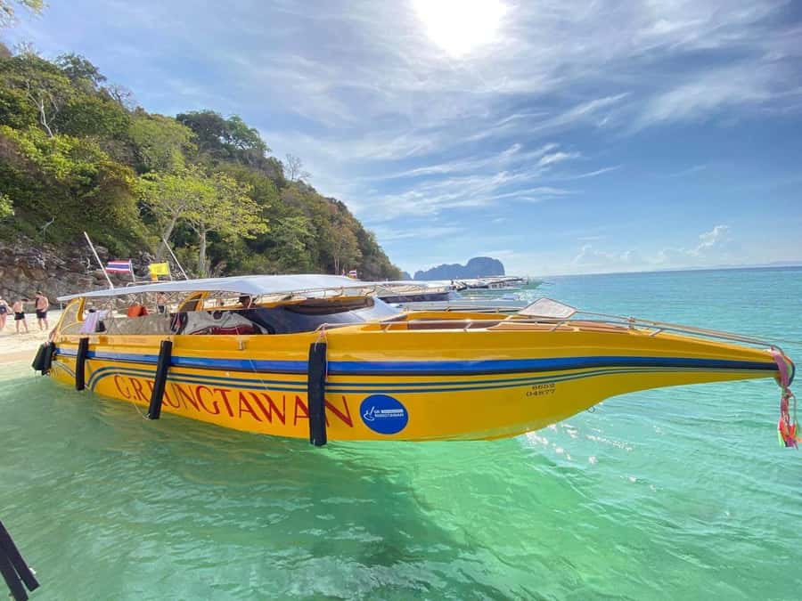 Ao Nang: James Bond & Hong Islands w/Canoeing by Speed Boat - Khao Maju and Khao Khien by boat